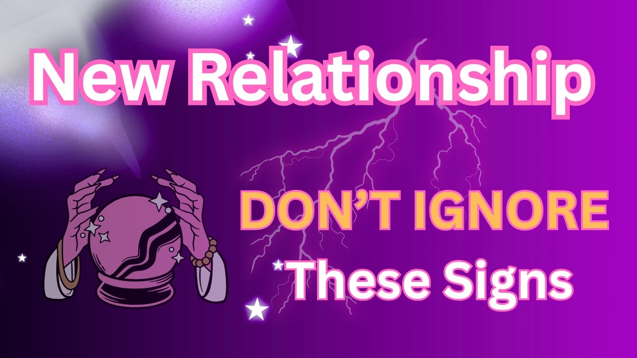 New Relationship RED FLAGS Listen to your GUT! #oraclecardreading #narcissist #energyreading