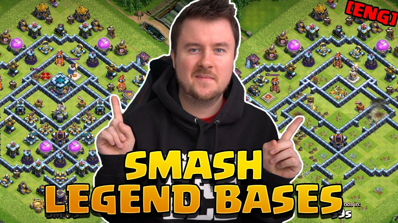 EASILY smashing Bases in Legend League | #clashofclans