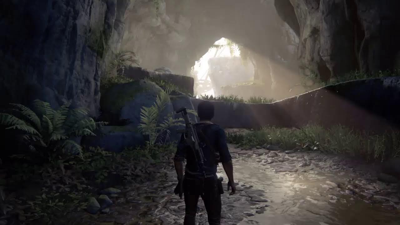 Uncharted 4 live gameplay.
