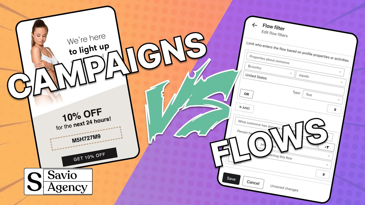 Klaviyo Campaigns VS Flows: What's the Difference?