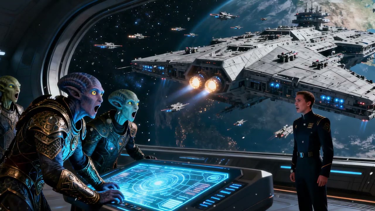 Empire Leaders Asked “Whose Armada is That ” | The Answer  Earth’s HFY   HFY Sci Fi Story