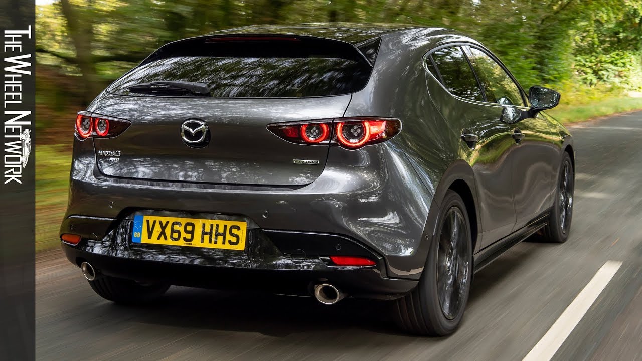 2020 Mazda 3 Skyactiv-X GT Sport Tech Hatchback | Machine Grey | Driving, Interior, Exterior (UK)