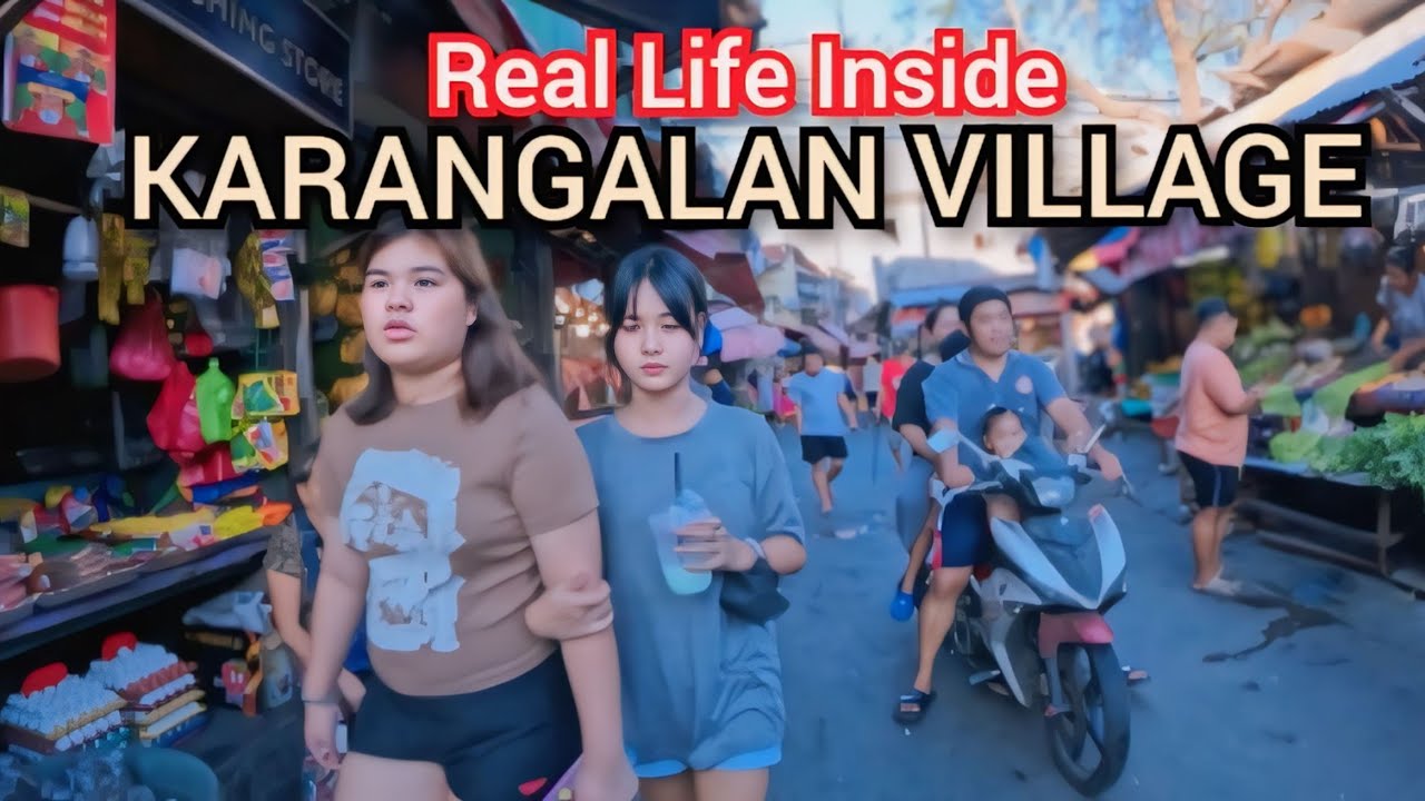 Walking Inside karangalan Village, Cainta Rizal, Philippines.