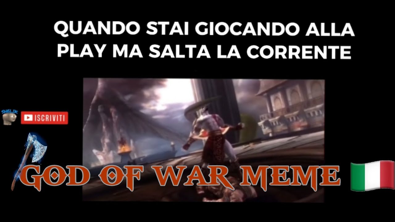 🛡️ GOD OF WAR MEME ITA [Compilation] ⚔️
