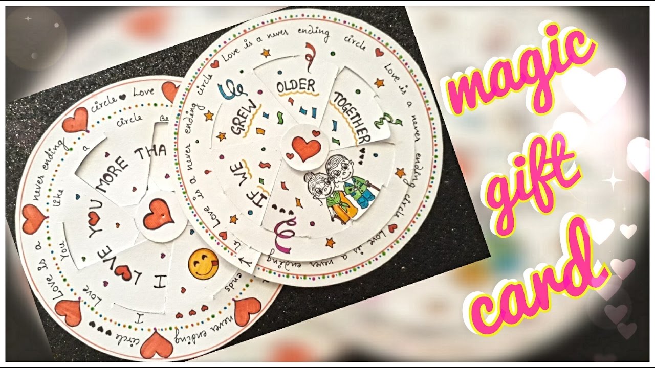DIY :  magic love card  | how to make magic love card | gift for love