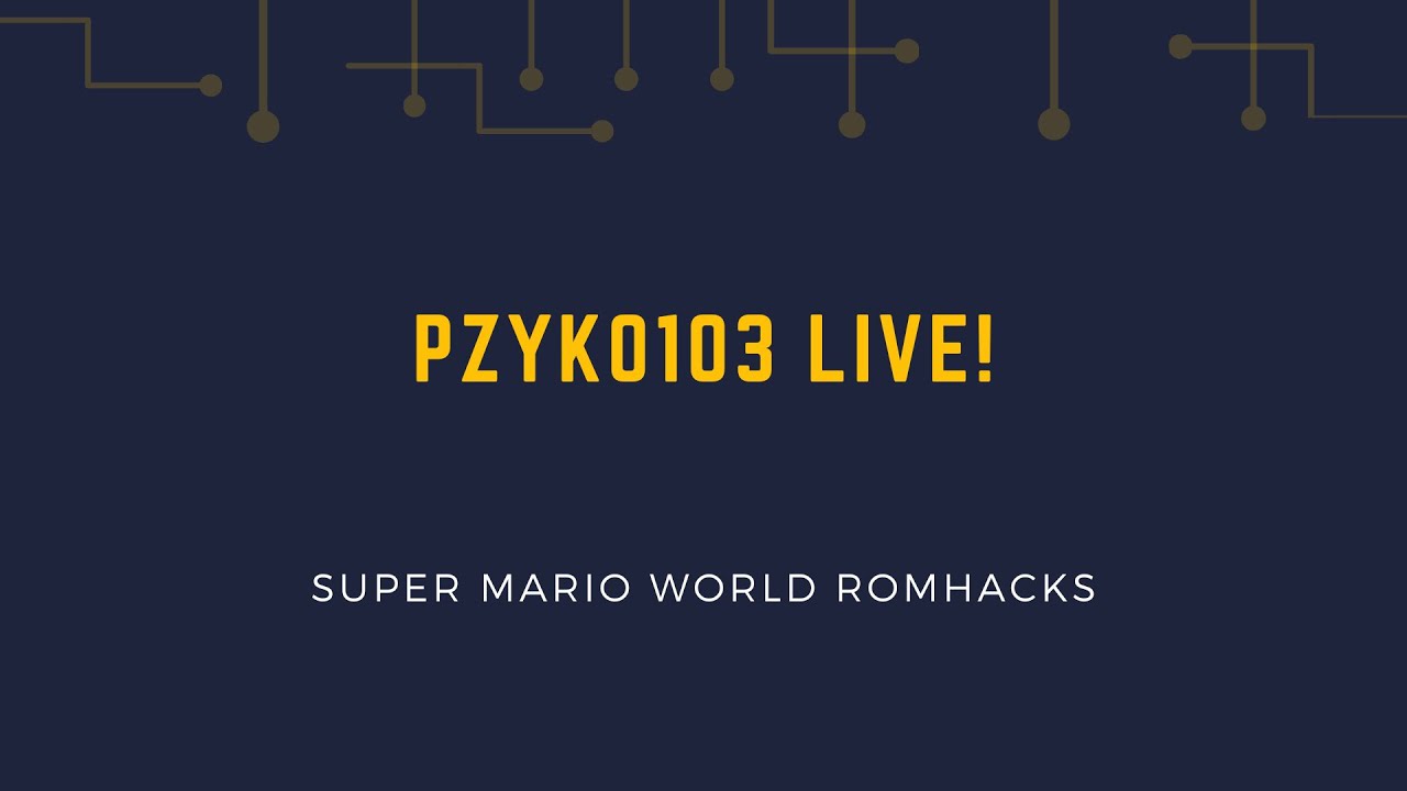 Smoked Fish and Cabbage 3 - Day 2 - Super Mario World Romhacks - pzyko103 Live!