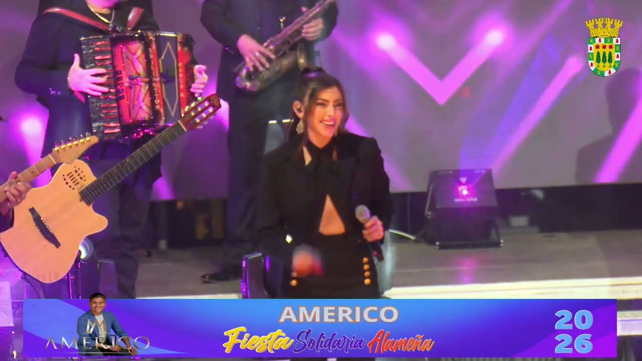 Américo en vivo en Los Álamos | Fiesta Alameña 2026