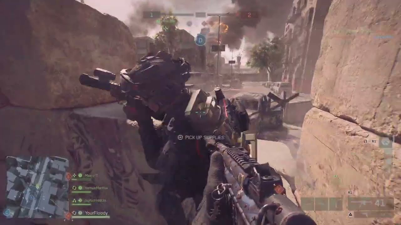 Battlefield 6 MP5 Iron Sight Engineer Gameplay Escalation Cairo PS5 Pro HDR 4K