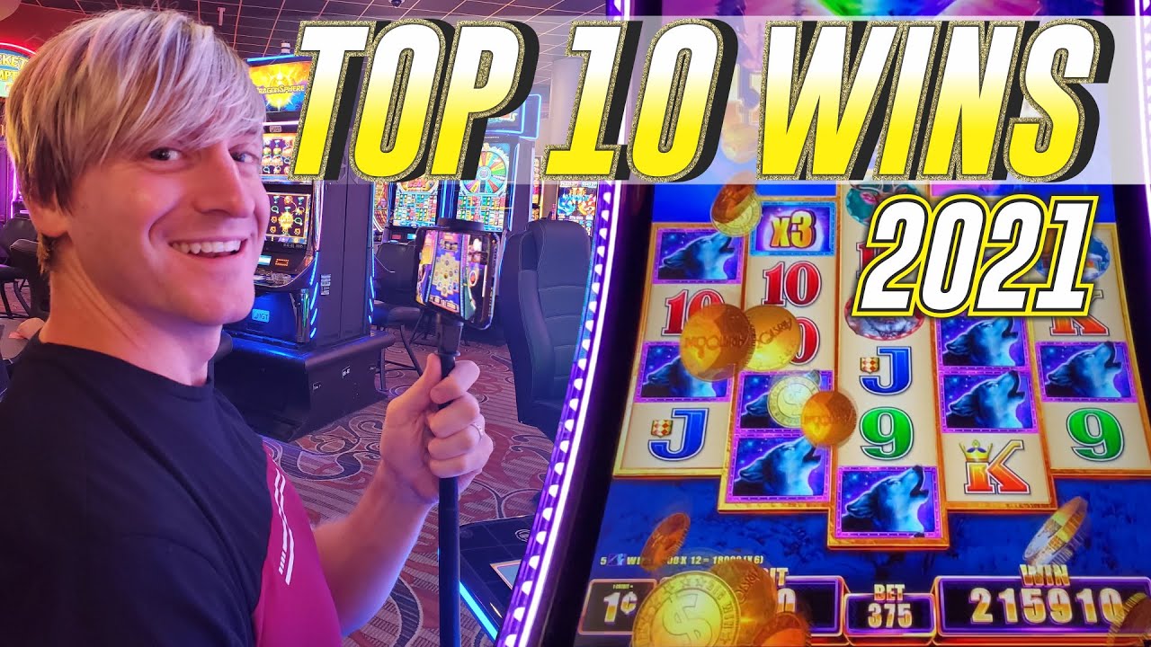 My Top 10 Biggest Wins from 2021! 🤩 #Handpays