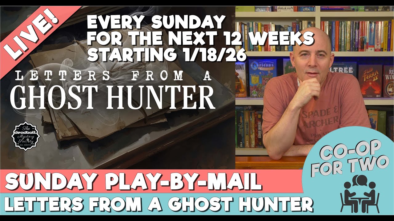DMS Letters From a Ghost Hunter: Play-by-mail / Episode 3 of 12
