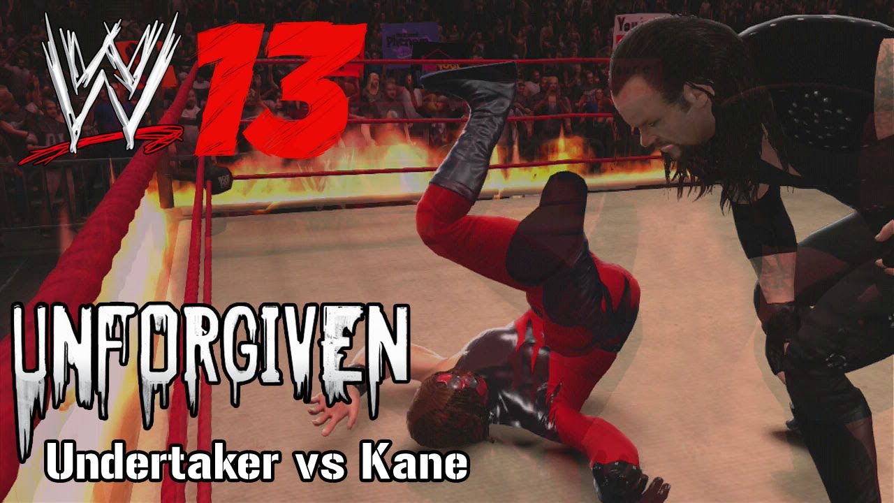 WWE 13 'Undertaker vs Kane' (Inferno Match - Unforgiven 1998) TRUE-HD QUALITY
