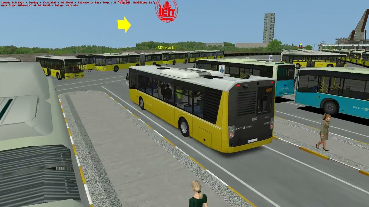 Omsi 2 - BMC Procity TR - Pazar Sabahı Chill Sefer- - KM29