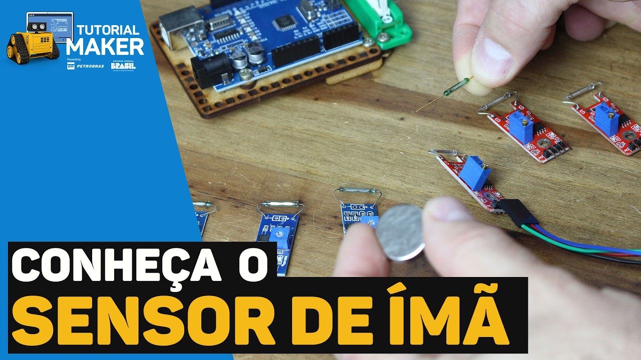REED SWITCH: Conheça o Sensor de Campo Magnético #TutorialMaker