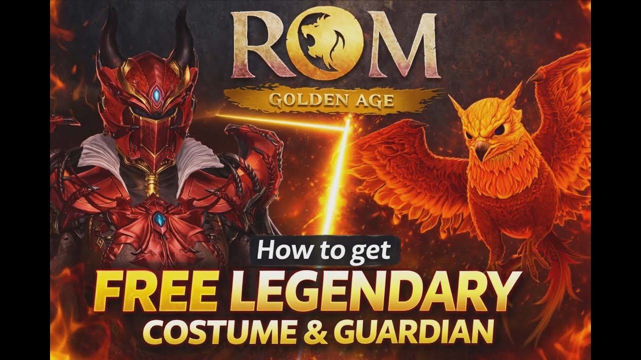 ROM: Golden Age on Cross - How to get FREE LEGENDARY COSTUME & GUARDIAN