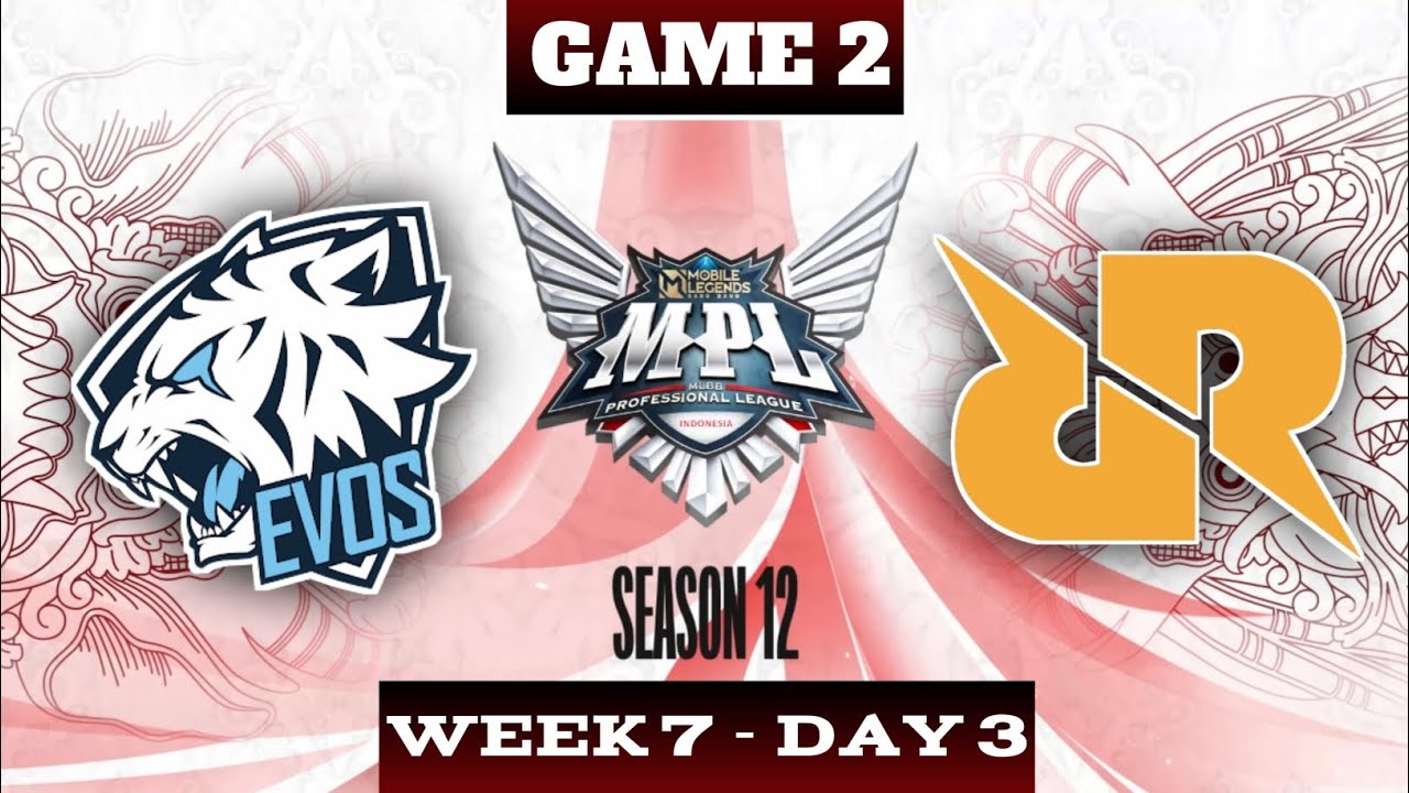 EVOS vs RRQ [GAME2] Regular season #MPLID12