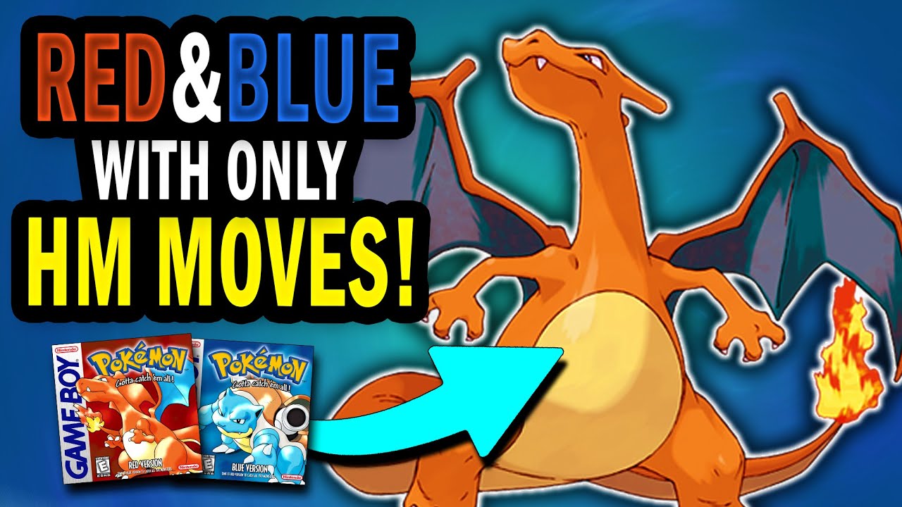 How Fast Can You Beat Pokemon Blue With Just HM Moves??