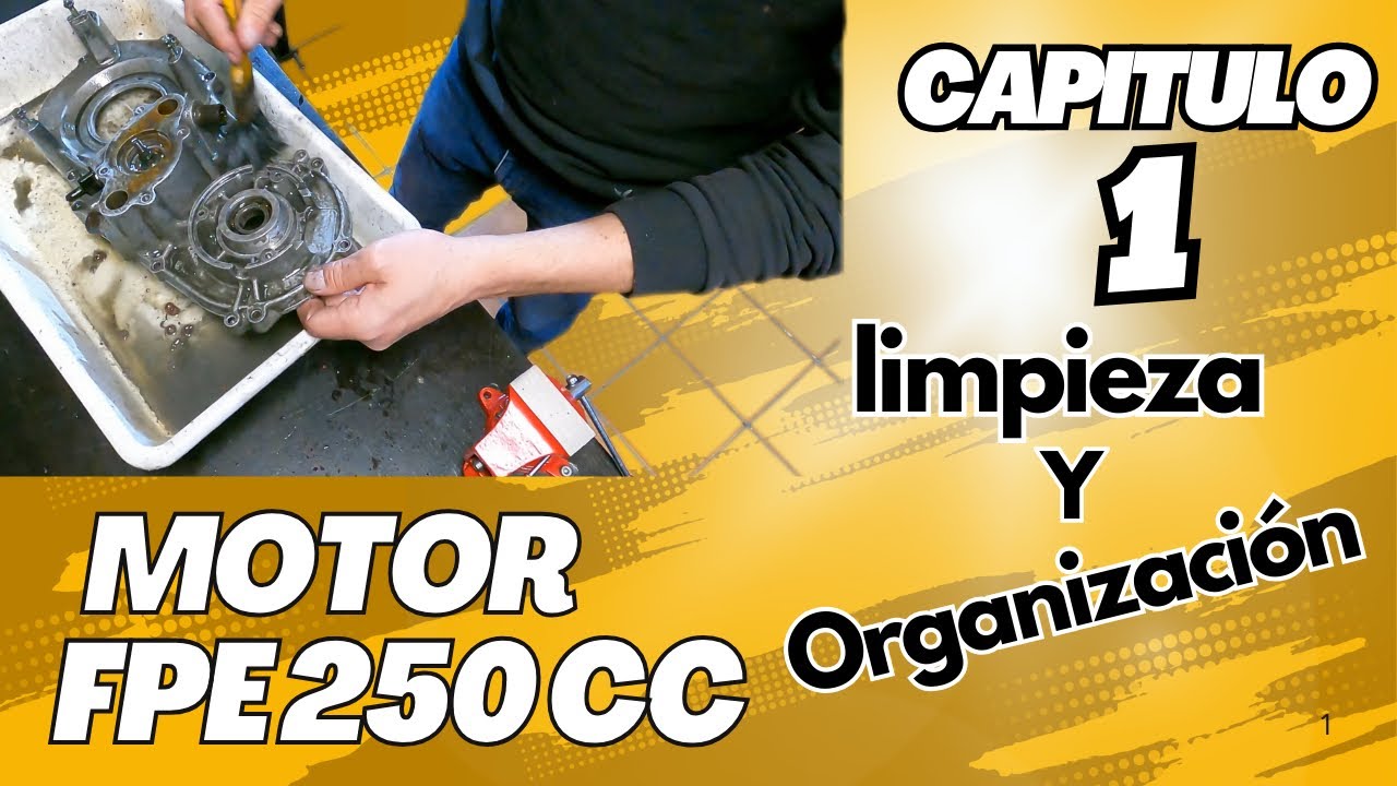 LIMPIAR 🧽 DESENGRASAR y ORGANIZAR fácil un motor 2T FPE SUPER kart | Productos, materiales, técnica
