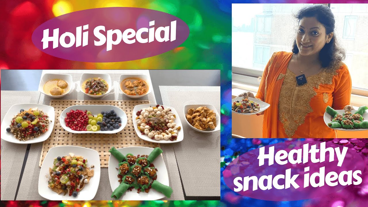 Holi special snacks and sweets | Easy and healthy recipes | Holi celebration 2022