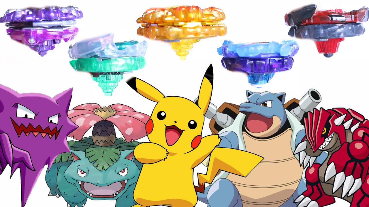 MAKING BEYBLADES LOOK LIKE POKEMON SNAP | Beyblade Burst Challenge