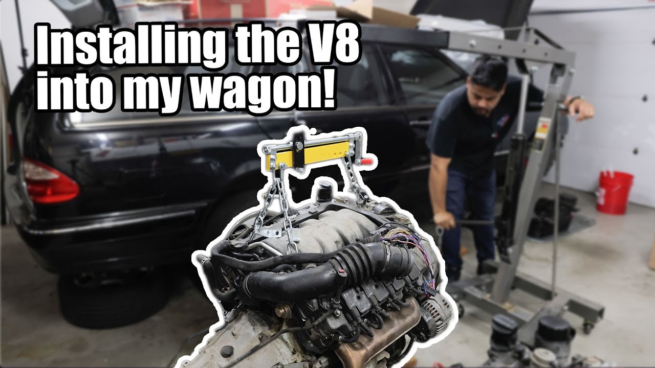 W210 E320 Wagon V8 Swap First Start!