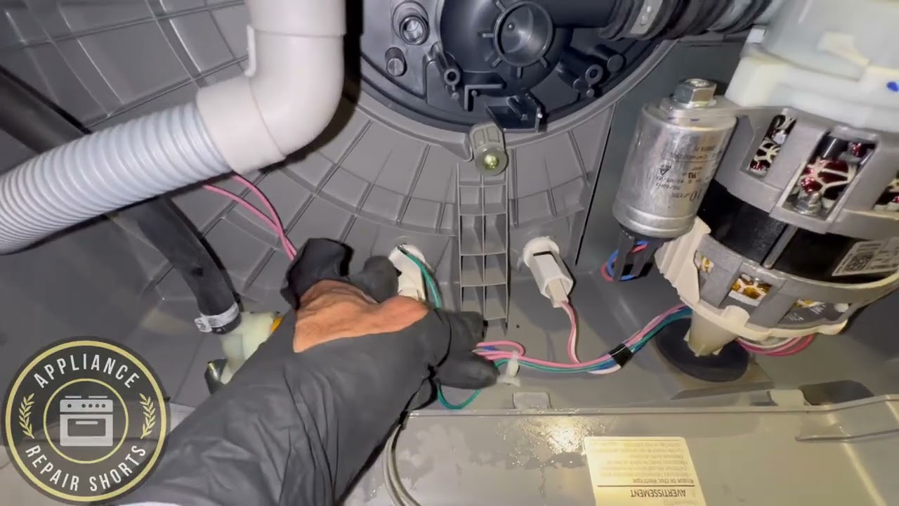 Samsung Dishwasher Constant Drain | Not Washing | Leaking | Water Staying Inside 