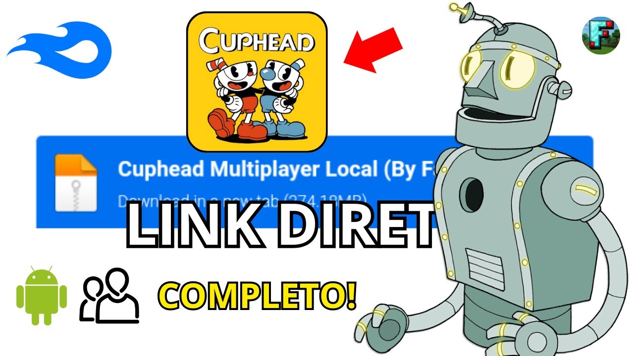 Completo e Multiplayer! ✅ CUPHEAD MOBILE ATUALIZADO 2026 - COMO JOGAR CUPHEAD NO CELULAR/ANDROID