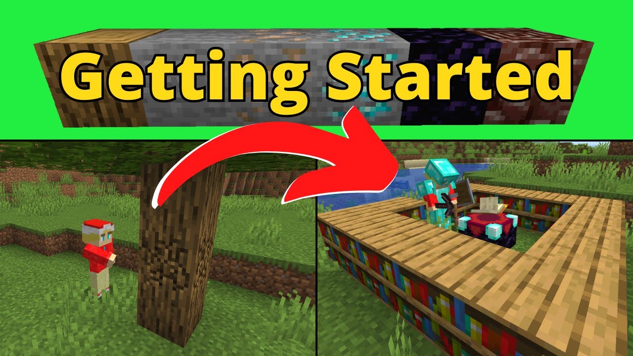 How To Start Your Minecraft World, THE RIGHT WAY in 10 Easy Steps!