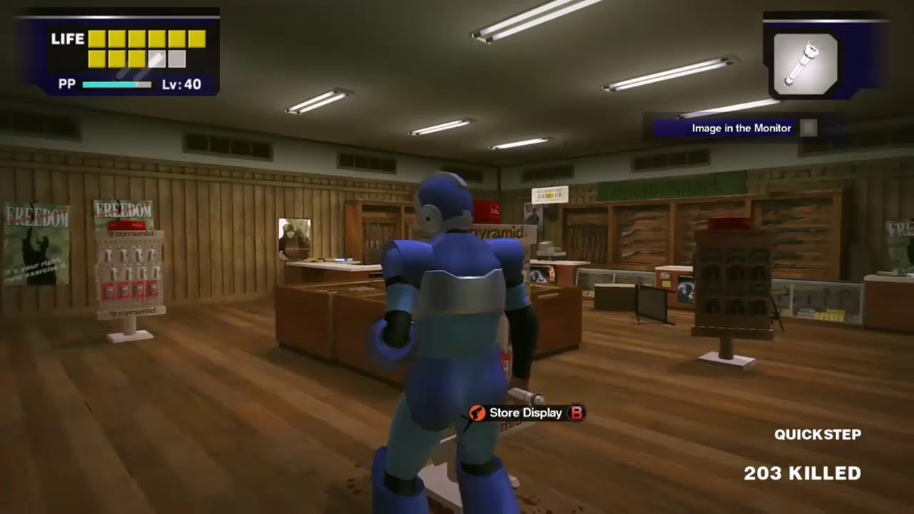 Dead rising : Bosses Vs. Laser sword