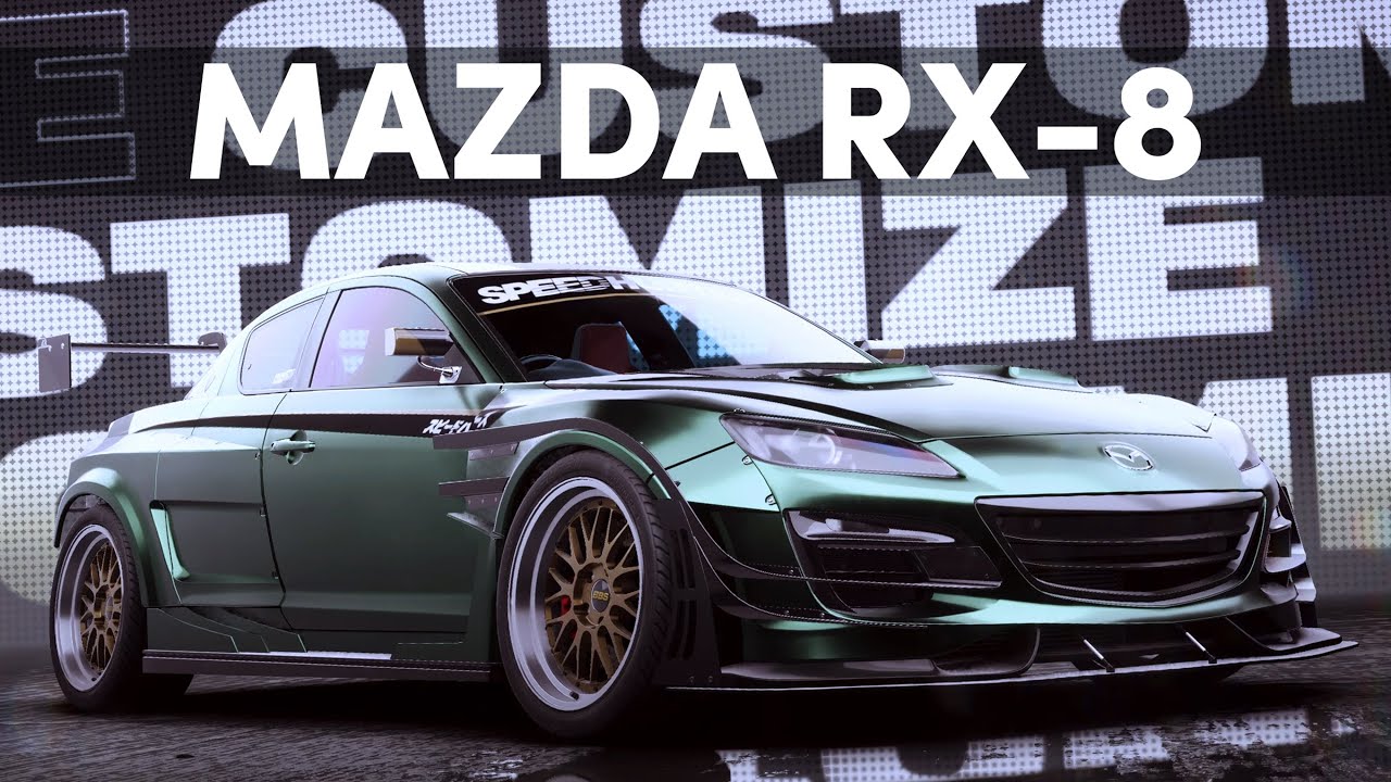Mazda RX-8 Customization in Every NFS Game