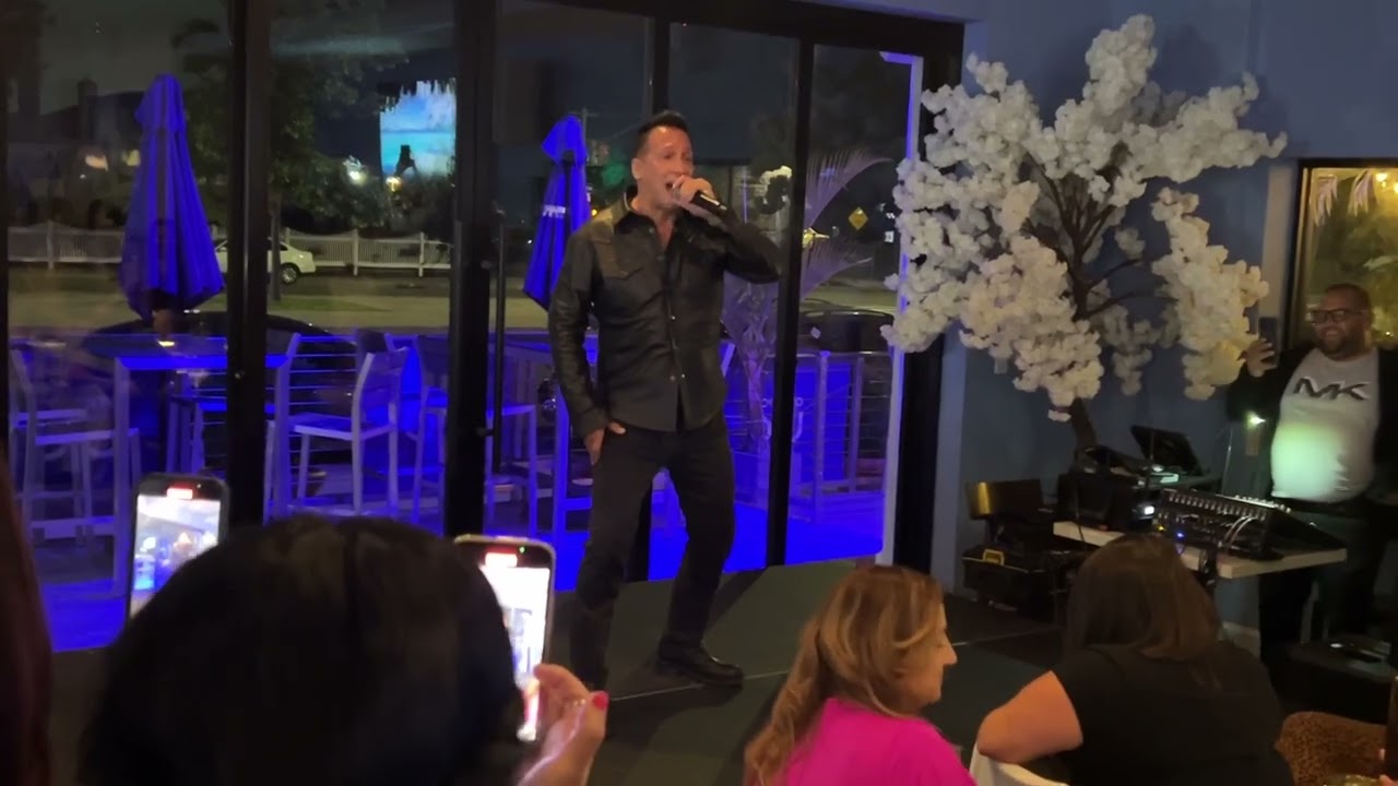 Noel,  Performing Silent Morning, August 21, 2024, at Coquito Blu, Whitestone, NY