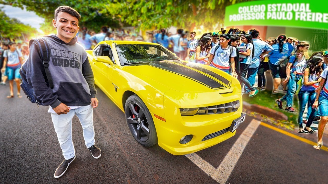 BUSQUEI O INCRITOS DE CAMARO NA ESCOLA *PARAMOS TUDO* ‹ Gui Nobre ›