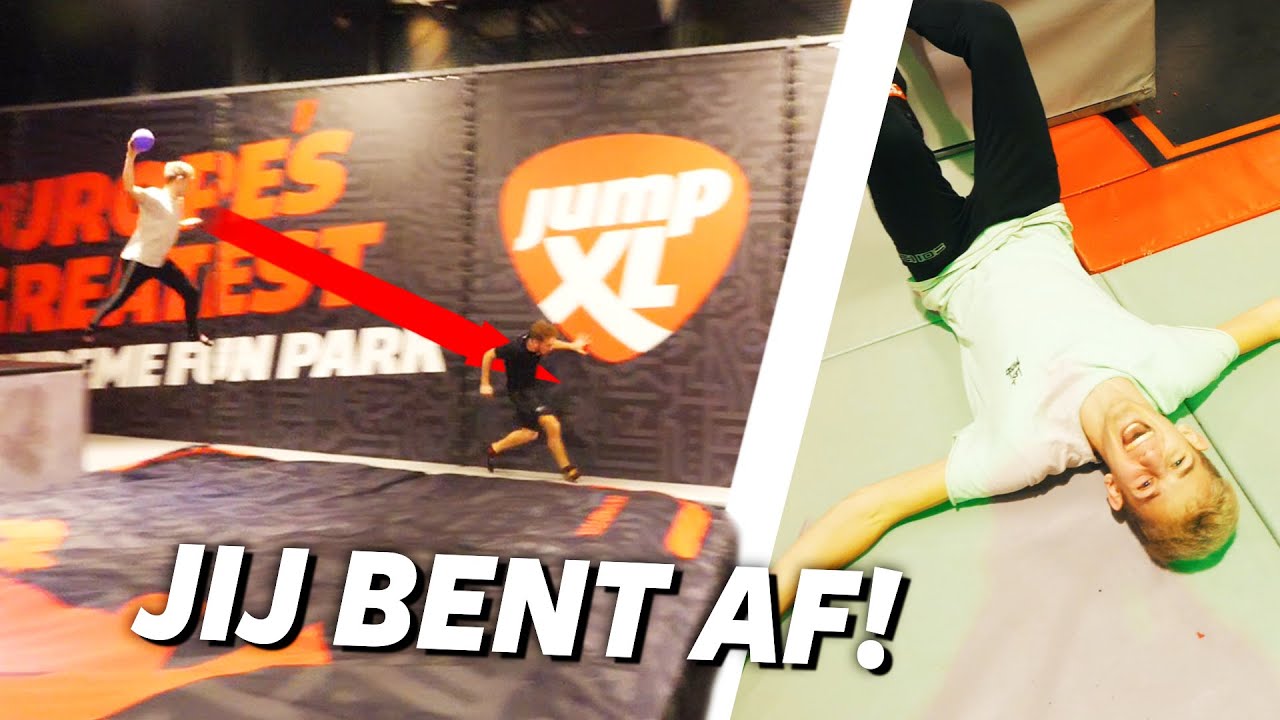 TREFBAL IN TRAMPOLINE PARK! | #75