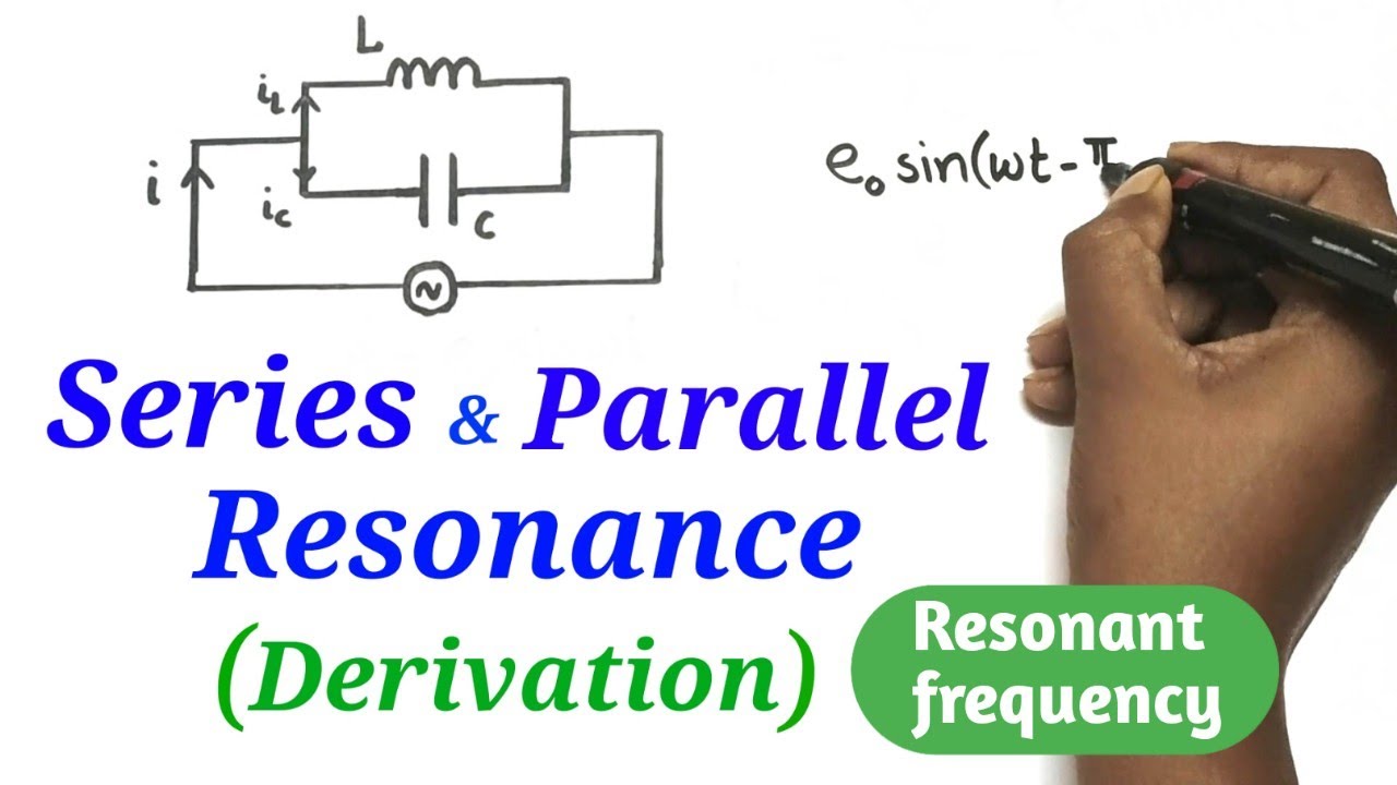Series & Parallel Resonance | Derivation of Resonant Frequency | AC circuits | 12th HSC | Physics