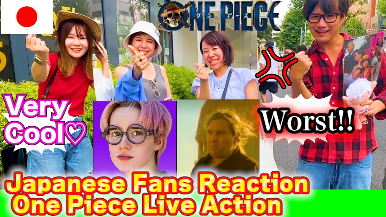 Who is Coolest&Worst in Onepiece Live Action?? Japanese Fans Reaction