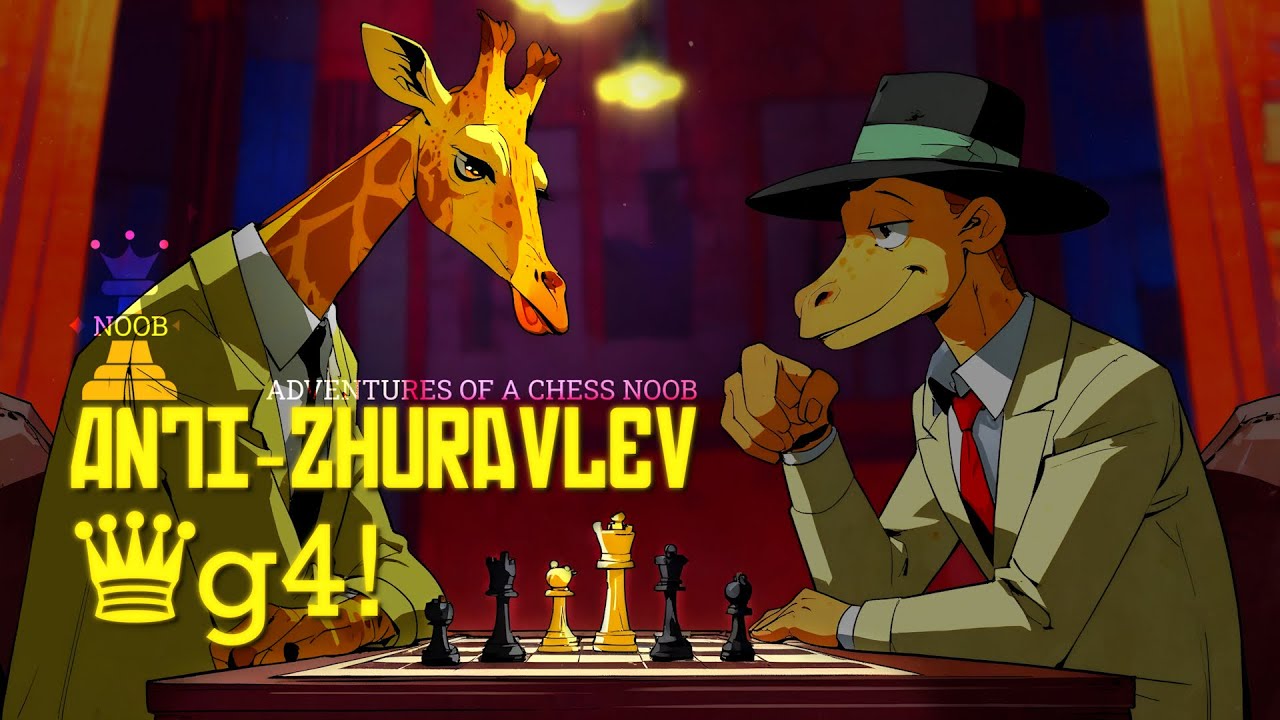Qg4! The Anti-Zhuravlev Giraffe Counterattack in the Vienna Game! 🦒😊