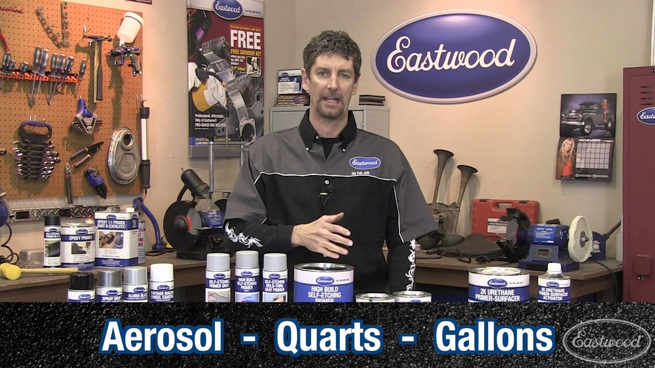 Self-Etching Primers - Types & Applications - Weld Thru & High Build from Eastwood