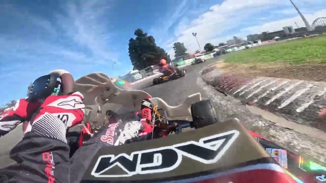 Carrera Serie Rotax Master Nacional Kartodromo Bs As Circuito 1 Onboard 03-08-25