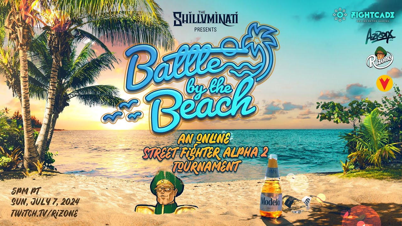 Battle by the Beach | Street Fighter Alpha 2 Tournament featuring Bas