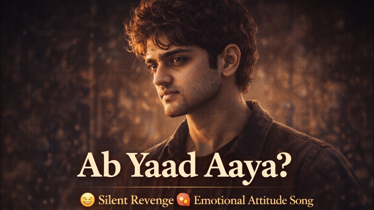 Ab Yaad Aaya? 😌🔥 | Emotional Attitude Song.