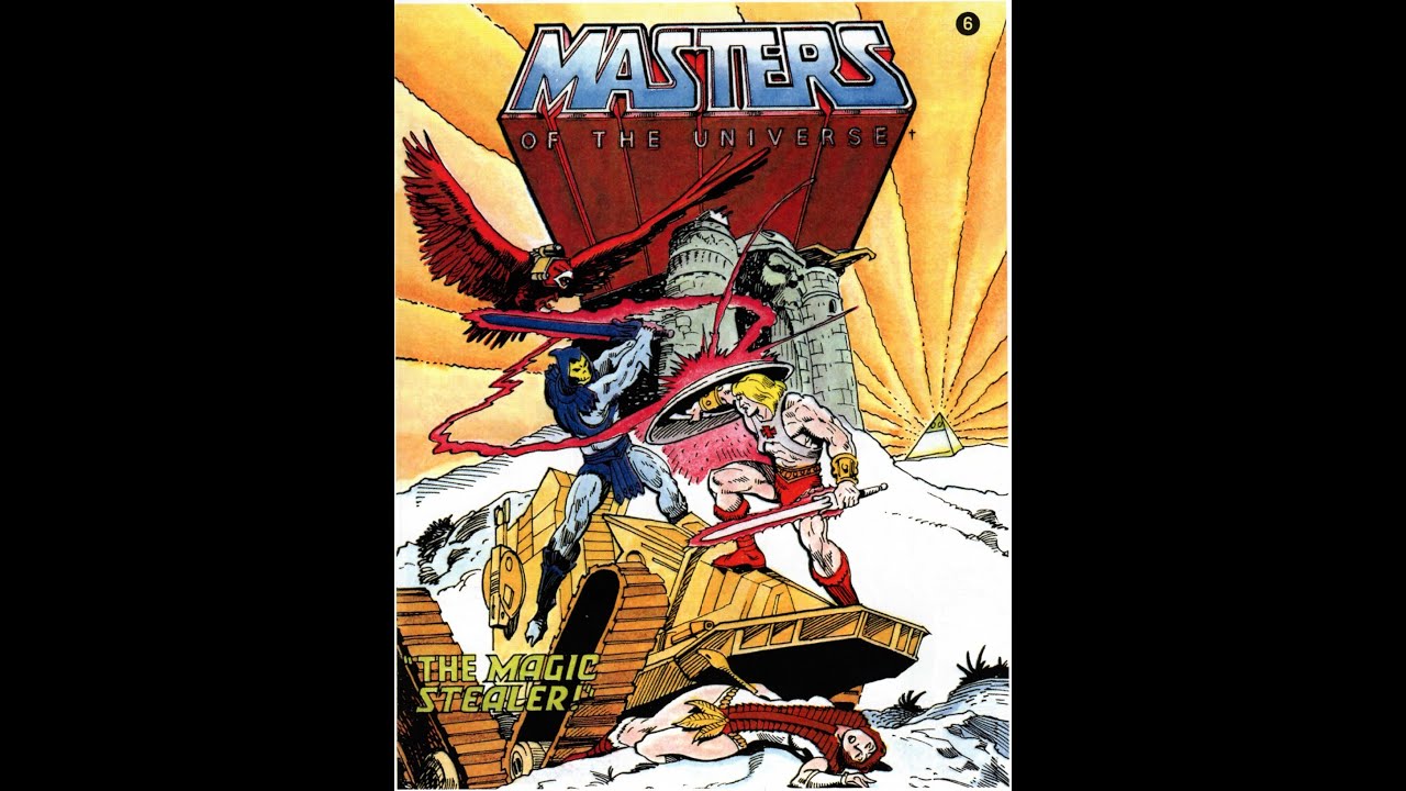Masters of the Universe – “The Magic Stealer!” minicomic narrated w/80s cartoon soundtrack