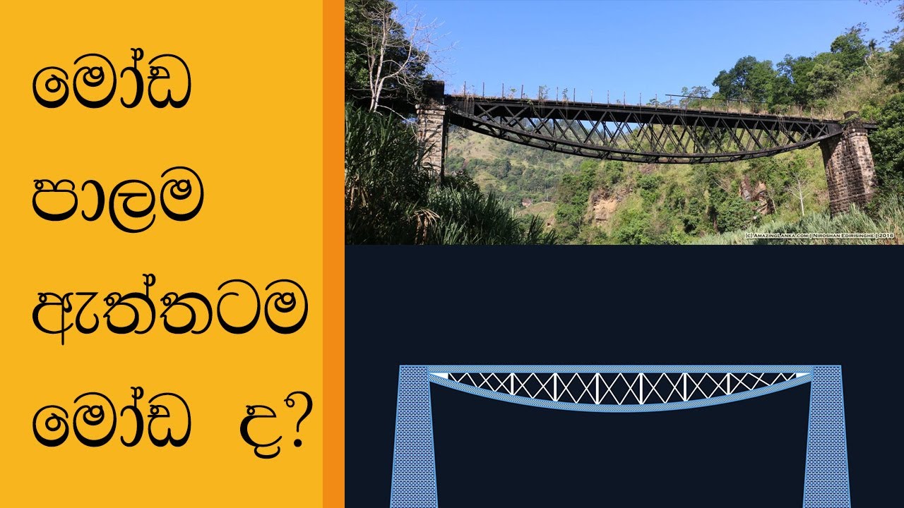 [032] ලෝකයේ තියන විවිද පාලම් වර්ග - Different types of bridges in the world in Sinhala