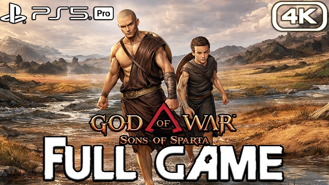 GOD OF WAR SONS OF SPARTA Gameplay Walkthrough FULL GAME (4K 60FPS) No Commentary