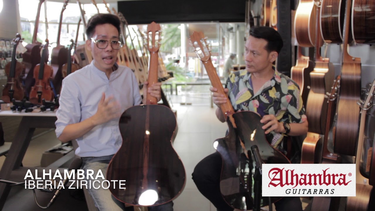 Alhambra ไม้ Iberia Ziricote จัดจ้าน by AcousticThai.Net