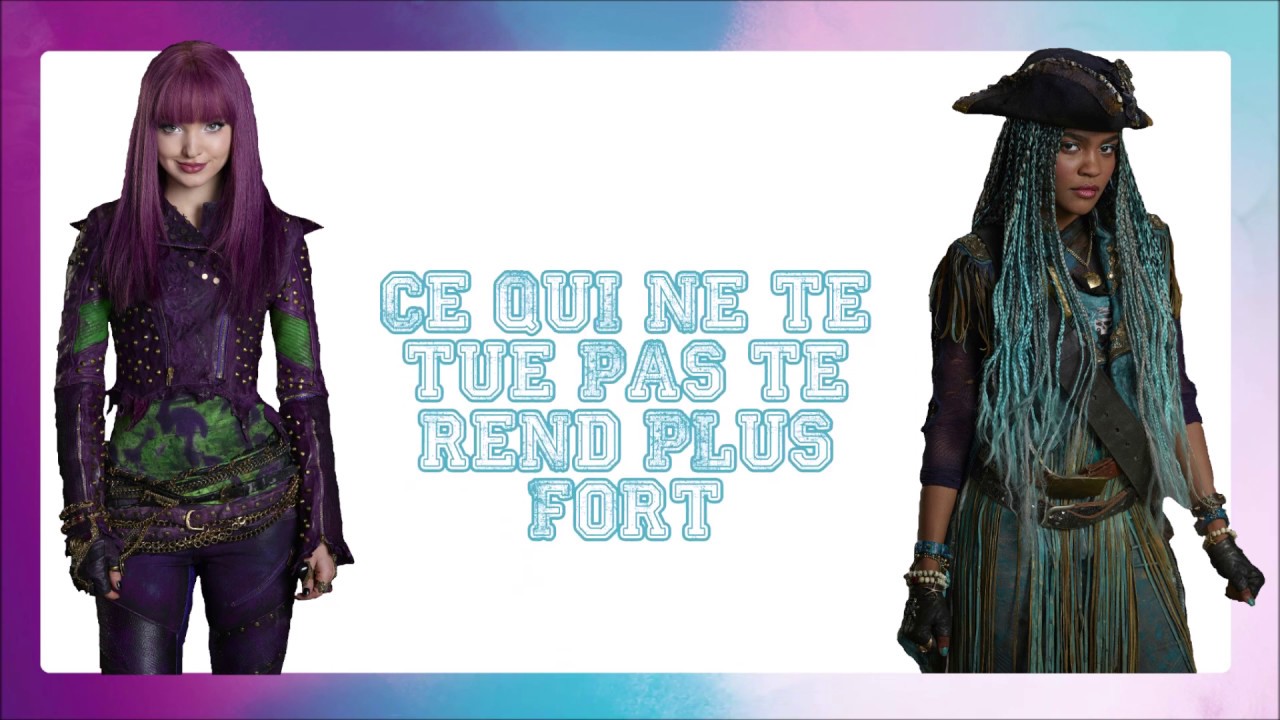 Descendants, Under the sea - Stronger (Traduction)