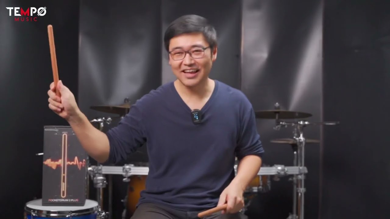 🥁กลองชุดล่องหน Aeroband Pocket Drum 2 Plus นวัตกรรมใหม่สำหรับมือกลอง