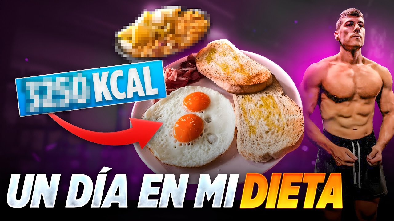 UN DÍA en MI DIETA para GANAR MÚSCULO (FÁCIL) | Bulking Season