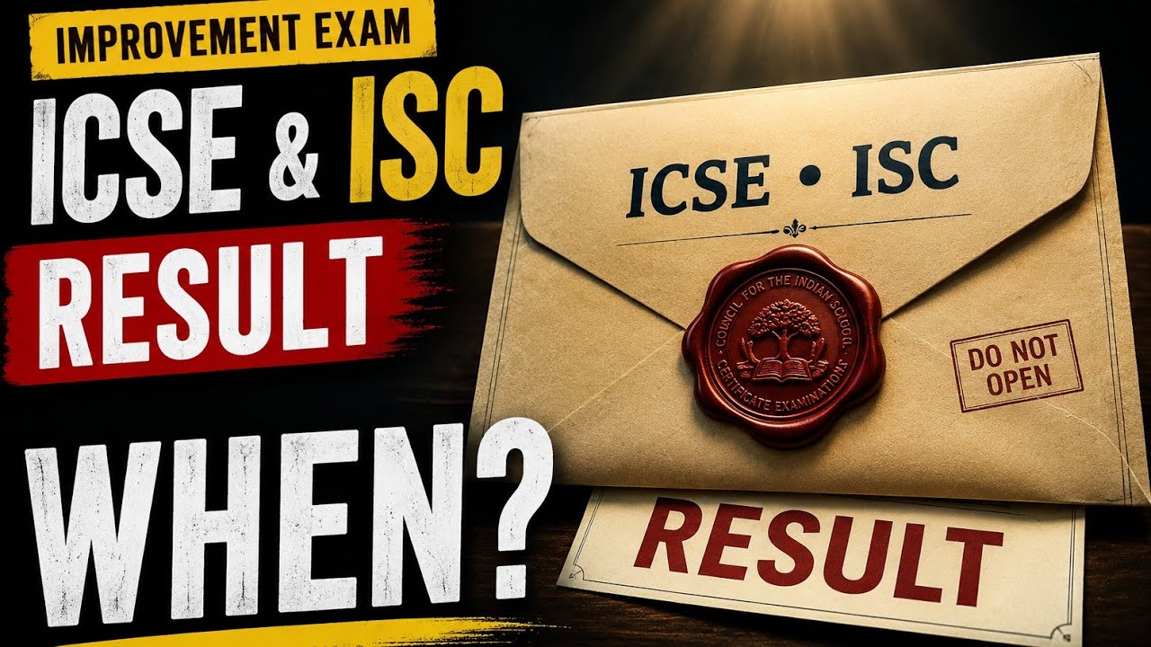 ICSE & ISC Improvement Exam Result 2026 | Expected Date & Latest Update