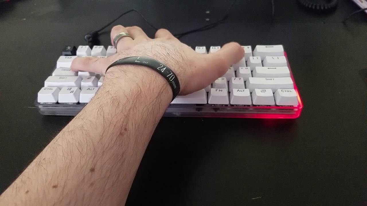 Satan Gh60 qmk LED layer mod