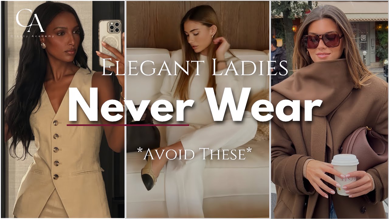 7 Things Elegant Ladies Avoid in Fall: What to Wear Instead