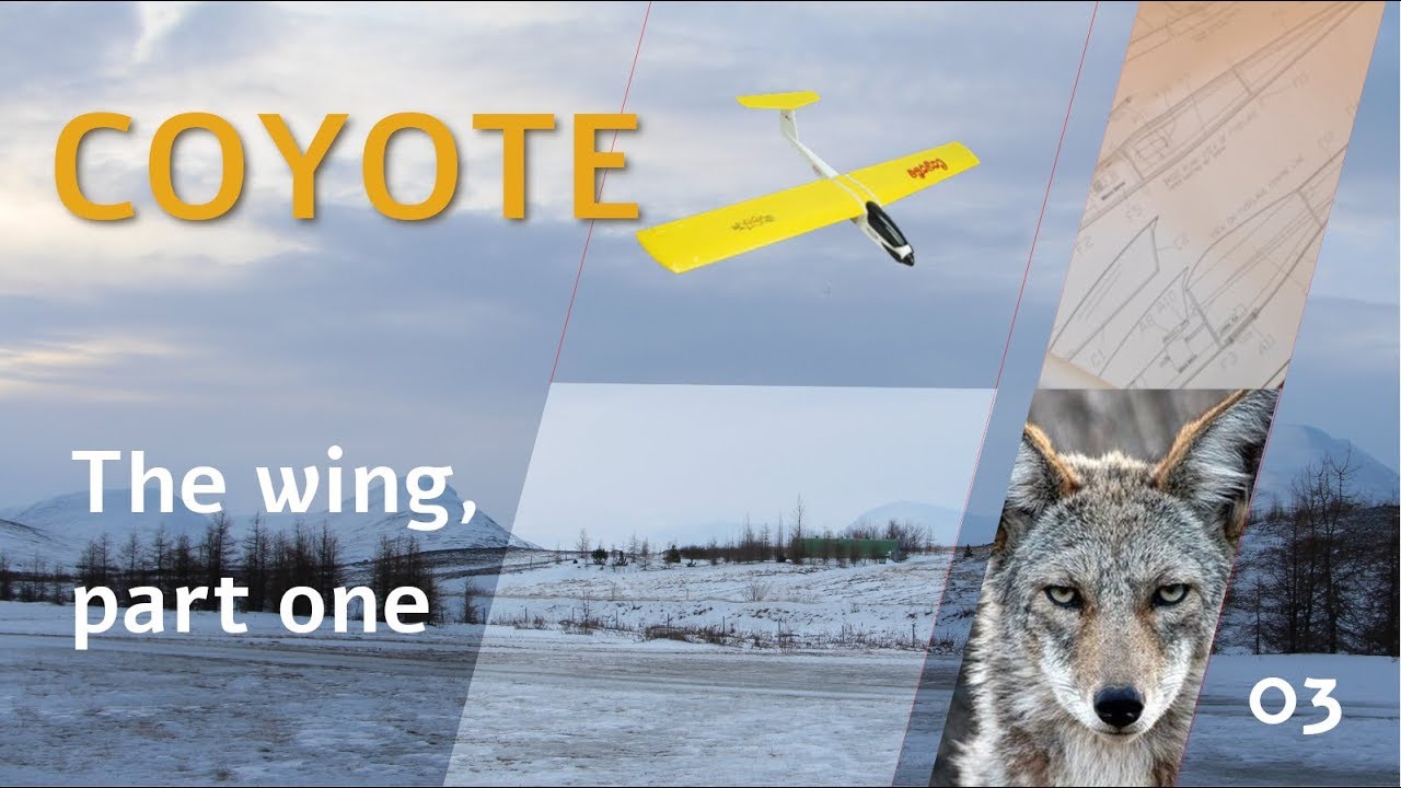 Coyote build Part 3; the Wing, Part One